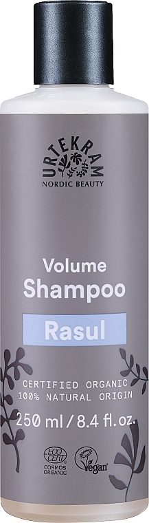 urtekram szampon z glinką zwiększający objętość włosów bio
