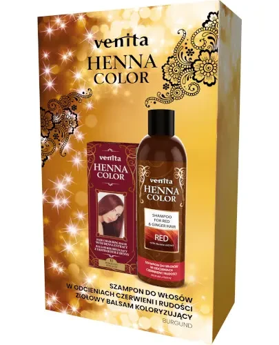 venita szampon koloryzujący z henną opinie