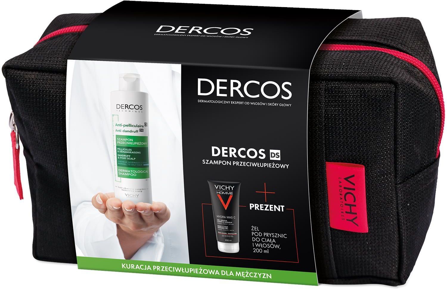 vichy dercos szampon przeciwłupieżowy 390 ml ceneo