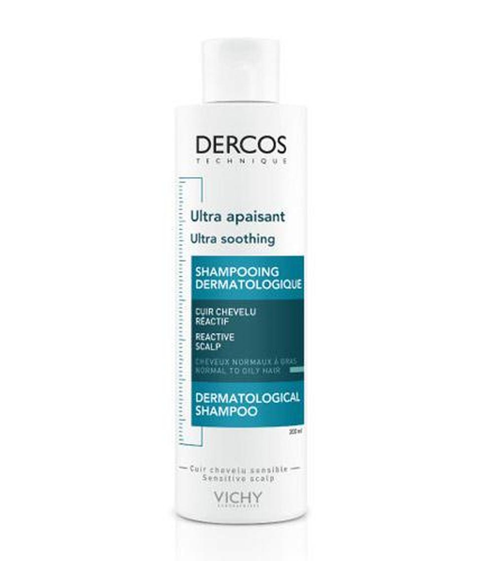 vichy dercos szampon przeciwłupieżowy normalne i przetłuszczajace się 390 ml