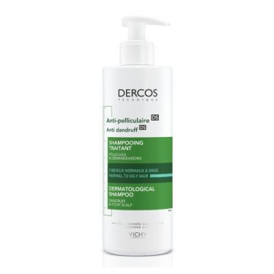 vichy dercos szampon łupież tłusty 390ml najtaniej