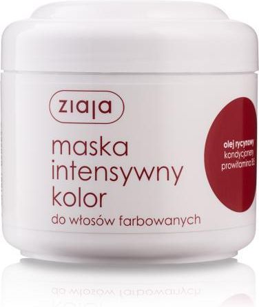 ziaja intensywnie odbudowująca maska do włosów zniszczonych 200ml