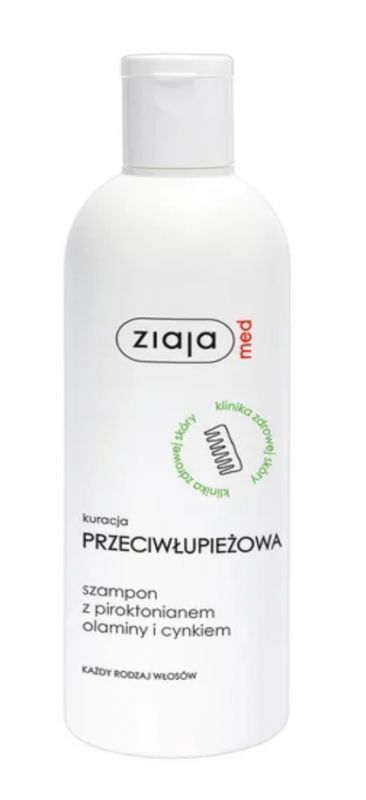 ziaja med szampon kuracja przeciwłupieżowa 300 ml ziko